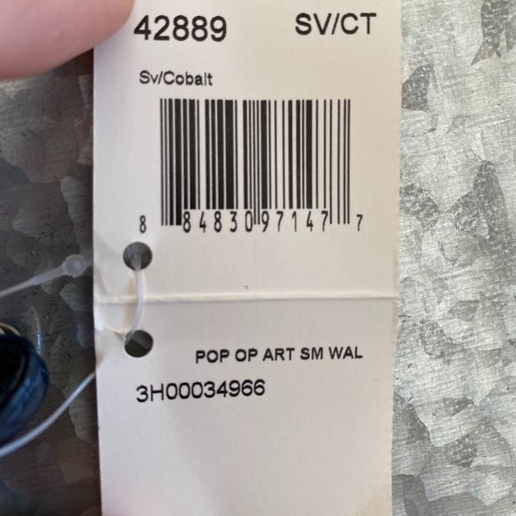 Blue Coach Wristlet - Picture 7 of 8